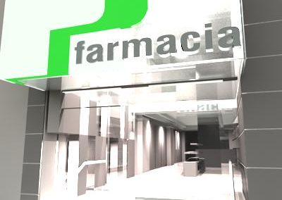 Proyecto comercial, oficina de farmacia