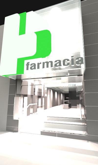 Proyecto comercial, oficina de farmacia